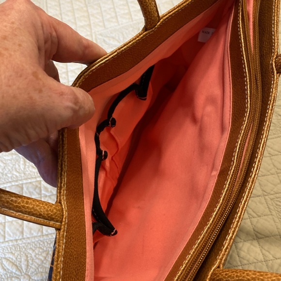 Bueno Floral Tote Bag - Black and Brown - Picture 5 of 7